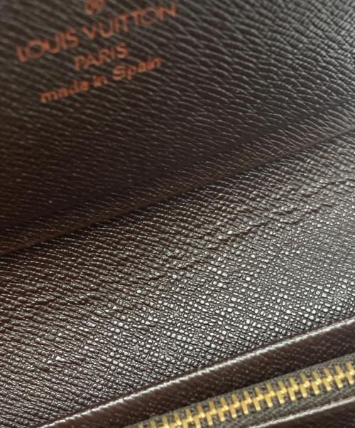 LOUIS VUITTON（ルイ ヴィトン）LOUIS VUITTON (ルイ ヴィトン) ダミエ 2つ折り財布 ブラウンの古着・服飾アイテム