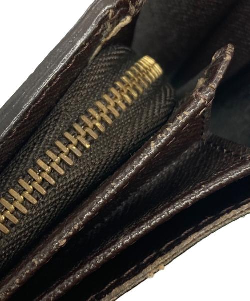 LOUIS VUITTON（ルイ ヴィトン）LOUIS VUITTON (ルイ ヴィトン) ダミエ 2つ折り財布 ブラウンの古着・服飾アイテム
