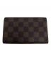 LOUIS VUITTON (ルイ ヴィトン) ダミエ 2つ折り財布 ブラウン：20000円