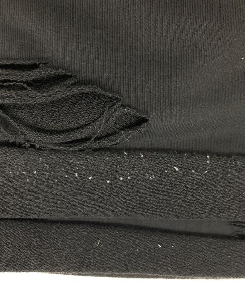 DANKE SCHON（ダンケ シェーン）Danke schon (ダンケ シェーン) DAMEGE SWEAT PANTS ブラック サイズ:Sの古着・服飾アイテム