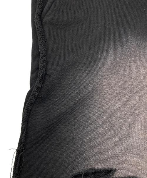 DANKE SCHON（ダンケ シェーン）Danke schon (ダンケ シェーン) DAMEGE SWEAT PANTS ブラック サイズ:Sの古着・服飾アイテム