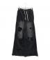 Danke schon（ダンケ シェーン）の古着「DAMEGE SWEAT PANTS」｜ブラック