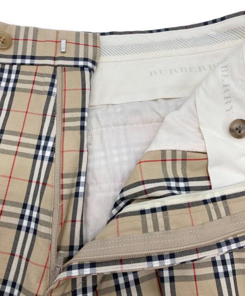 BURBERRY GOLF（バーバリーゴルフ）BURBERRY GOLF (バーバリーゴルフ) ノバチェックパンツ ベージュ サイズ:79の古着・服飾アイテム