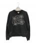 KENZO（ケンゾー）の古着「エンブロイダリースウェットシャツ」｜ブラック