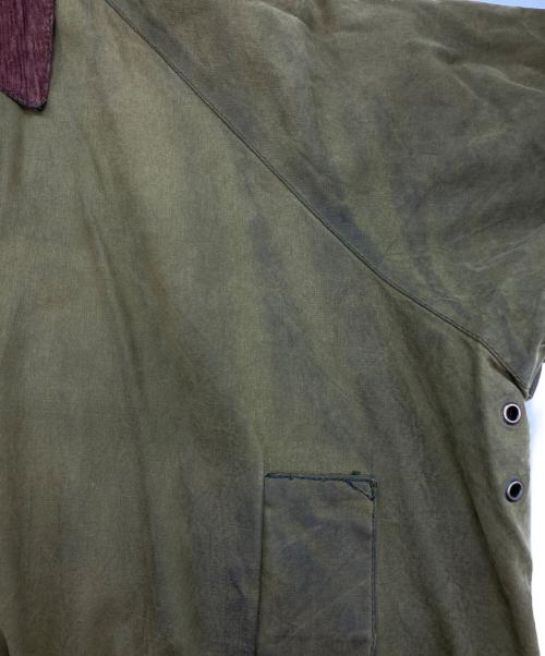 GEOLOGIC（ジオロジック）GEOLOGIC (ジオロジック) 【古着】オイルドコート カーキ サイズ:記載なしの古着・服飾アイテム