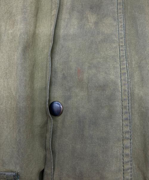 GEOLOGIC（ジオロジック）GEOLOGIC (ジオロジック) 【古着】オイルドコート カーキ サイズ:記載なしの古着・服飾アイテム