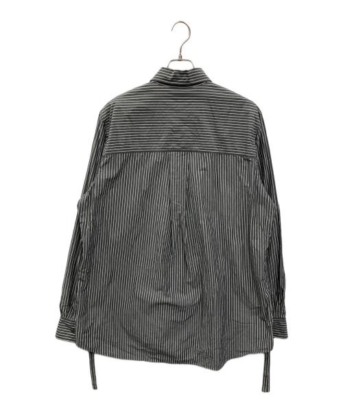SOSHIOTSUKI（ソウシ オオツキ）SOSHIOTSUKI (ソウシ オオツキ) KIMONO シャツ グレー サイズ:46の古着・服飾アイテム