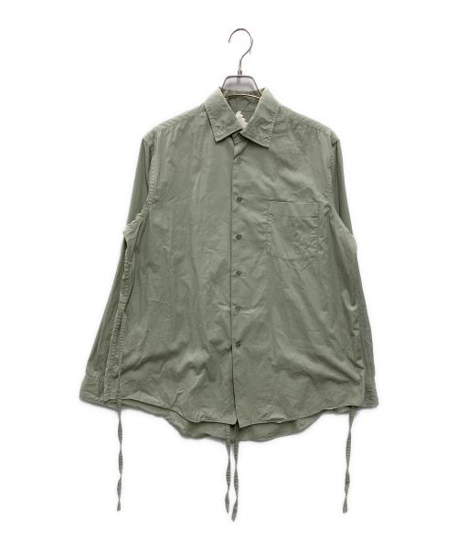 SOSHIOTSUKI（ソウシ オオツキ）SOSHIOTSUKI (ソウシ オオツキ) KIMONO シャツ グリーン サイズ:46の古着・服飾アイテム