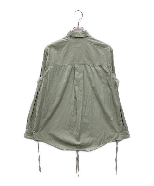 SOSHIOTSUKI（ソウシ オオツキ）SOSHIOTSUKI (ソウシ オオツキ) KIMONO シャツ グリーン サイズ:46の古着・服飾アイテム