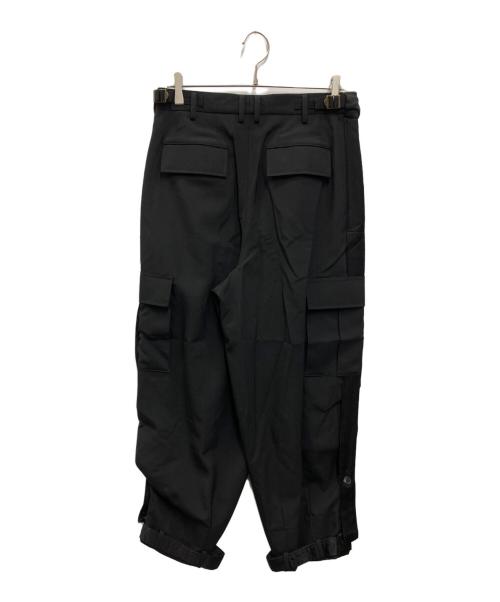 SOSHIOTSUKI（ソウシ オオツキ）SOSHIOTSUKI (ソウシ オオツキ) NORFOLK CARGO TROUSERS ブラック サイズ:46の古着・服飾アイテム