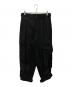 SOSHIOTSUKI（ソウシ オオツキ）の古着「NORFOLK CARGO TROUSERS」｜ブラック