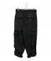 SOSHIOTSUKI (ソウシ オオツキ) NORFOLK CARGO TROUSERS ブラック サイズ:46：12000円