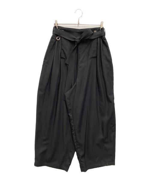 SOSHIOTSUKI（ソウシ オオツキ）SOSHIOTSUKI (ソウシ オオツキ) VOLENDAM PANTS ブラック サイズ:46の古着・服飾アイテム