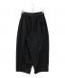 SOSHIOTSUKI (ソウシ オオツキ) VOLENDAM PANTS ブラック サイズ:46：14000円