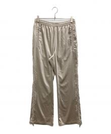 Needles（ニードルズ）の古着「FRINGE BOOT-CUT TRACK PANT」｜ベージュ