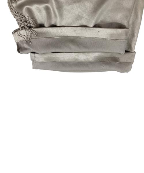 Needles（ニードルズ）Needles (ニードルズ) FRINGE BOOT-CUT TRACK PANT ベージュ サイズ:Mの古着・服飾アイテム