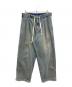 JOURNAL STANDARD relume（ジャーナルスタンダード レリューム）の古着「スモーキーデニム 11oz オーバーパンツ」｜インディゴ