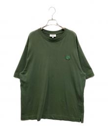 maison kitsune（メゾンキツネ）の古着「BOLD FOX HEAD PATCH OVERSIZE TEE」｜グリーン
