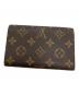LOUIS VUITTON (ルイ ヴィトン) モノグラム ポルトモネ・ビエ・トレゾール 2つ折り財布：13000円