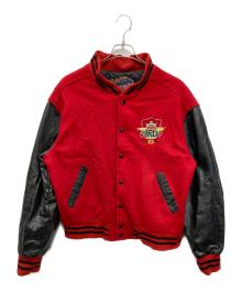 JOHN FORCE（ジョン・フォース）の古着「スタジャン」｜レッド