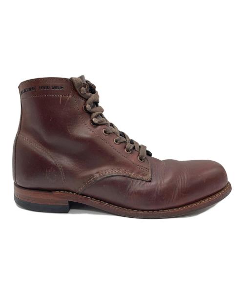 WOLVERINE（ウルヴァリン）WOLVERINE (ウルヴァリン) 1000MILE BOOTS ブラウン サイズ:7 1/2の古着・服飾アイテム