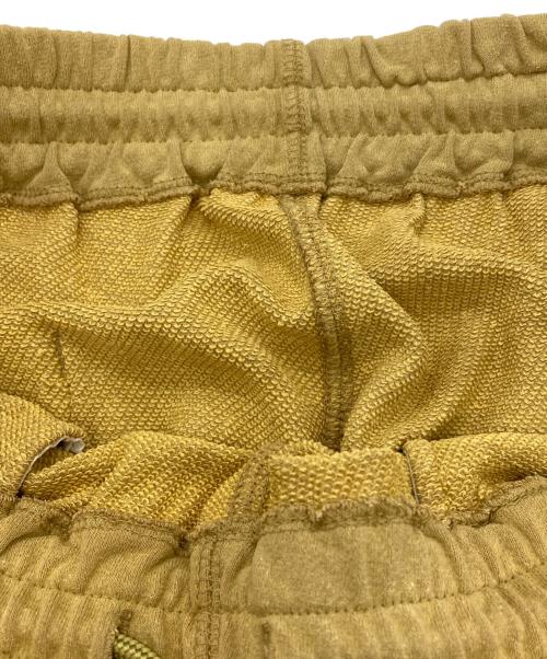FOLL（フォル）FOLL (フォル) antique washed baggy sweatpants イエロー サイズ:3の古着・服飾アイテム