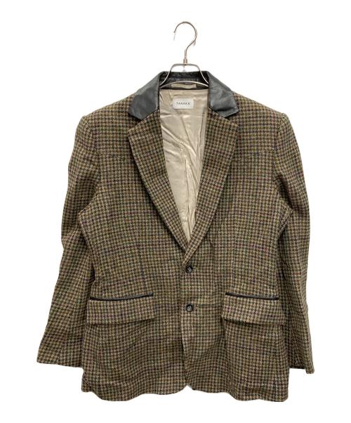 TANAKA（タナカ）TANAKA (タナカ) SCULPTURE JACKET ブラウン サイズ:Mの古着・服飾アイテム