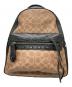 COACH（コーチ）の古着「Campus Backpack Signature Canvas Whipstitch」｜ベージュ
