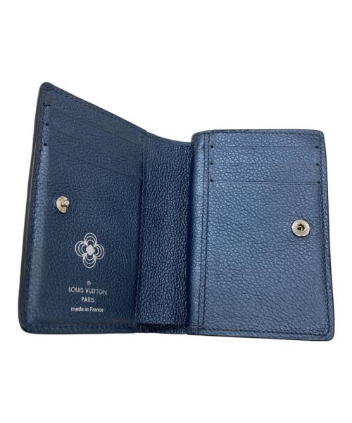 LOUIS VUITTON（ルイ ヴィトン）LOUIS VUITTON (ルイ ヴィトン) モノグラム ポルトフォイユ・クレア 2つ折り財布 ブルーの古着・服飾アイテム