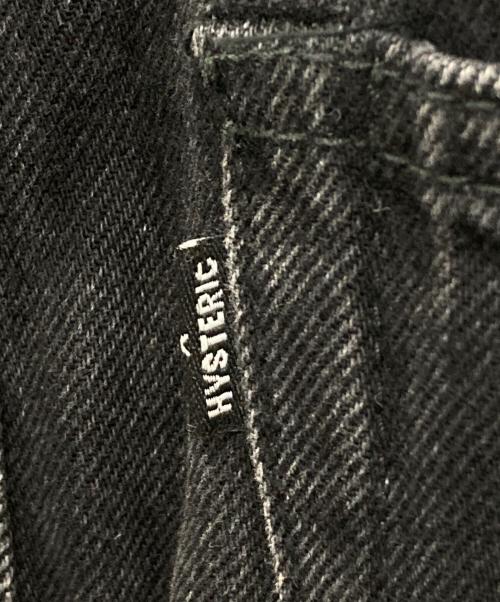 Hysteric Glamour（ヒステリックグラマー）Hysteric Glamour (ヒステリックグラマー) SNAKE LOOP リメイク デニムスカート ブラック サイズ:25の古着・服飾アイテム