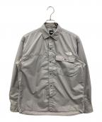 THE NORTH FACEザ ノース フェイス）の古着「ロングスリーブヌプシシャツ」｜レッド