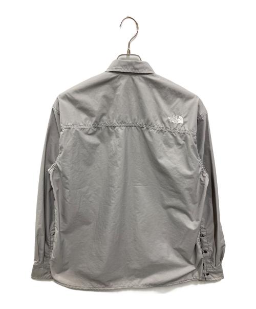 THE NORTH FACE（ザ ノース フェイス）THE NORTH FACE (ザ ノース フェイス) ロングスリーブヌプシシャツ レッド サイズ:Sの古着・服飾アイテム