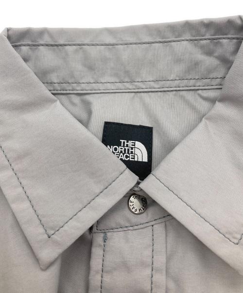 THE NORTH FACE（ザ ノース フェイス）THE NORTH FACE (ザ ノース フェイス) ロングスリーブヌプシシャツ レッド サイズ:Sの古着・服飾アイテム