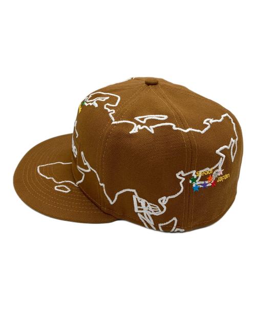 SUPREME（シュプリーム）SUPREME (シュプリーム) New Era (ニューエラ) Worldwide Box Logo ブラウン サイズ: 7 1/2の古着・服飾アイテム