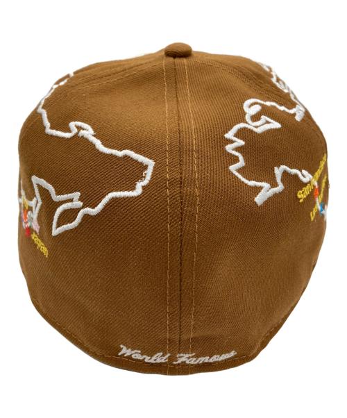 SUPREME（シュプリーム）SUPREME (シュプリーム) New Era (ニューエラ) Worldwide Box Logo ブラウン サイズ: 7 1/2の古着・服飾アイテム
