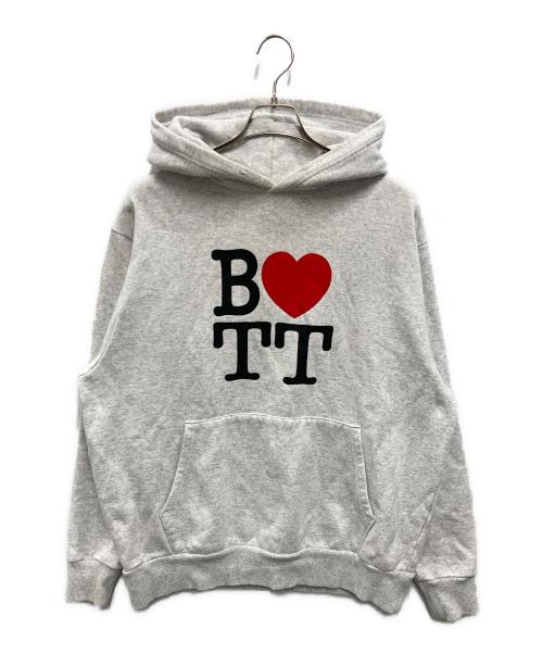 BoTT（ボット）BoTT (ボット) Love Bott Pullover Hood Sweatshirt グレー サイズ:Lの古着・服飾アイテム
