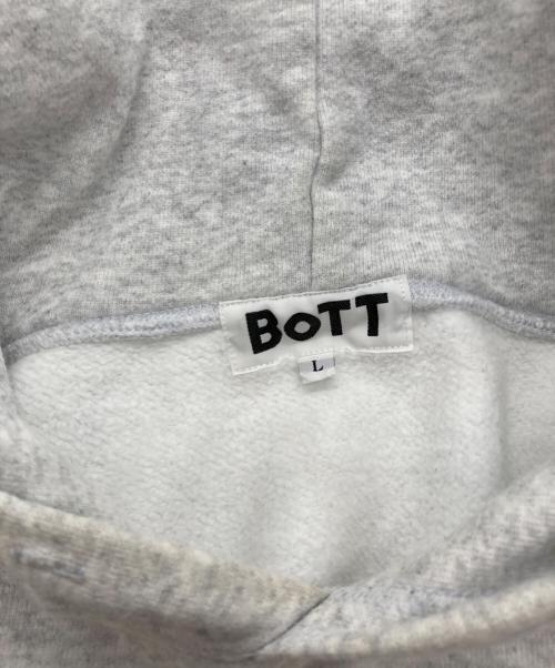 BoTT（ボット）BoTT (ボット) Love Bott Pullover Hood Sweatshirt グレー サイズ:Lの古着・服飾アイテム