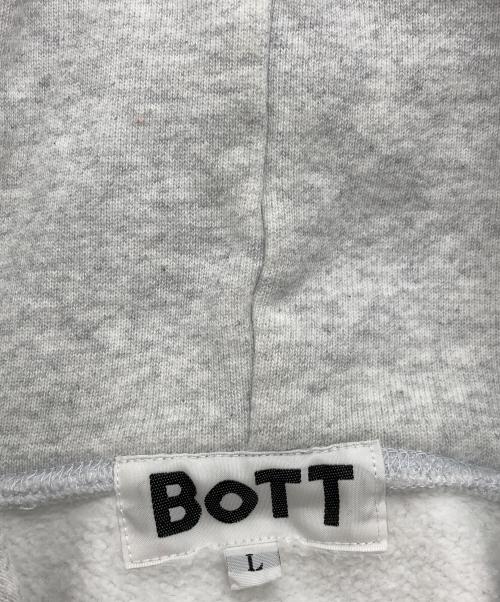 BoTT（ボット）BoTT (ボット) Love Bott Pullover Hood Sweatshirt グレー サイズ:Lの古着・服飾アイテム
