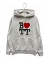 BoTT（ボット）の古着「Love Bott Pullover Hood Sweatshirt」｜グレー