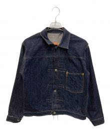 SUGAR CANE（シュガーケーン）の古着「13. 5oz. BLUE DENIM BLOUSE S1943」｜インディゴ