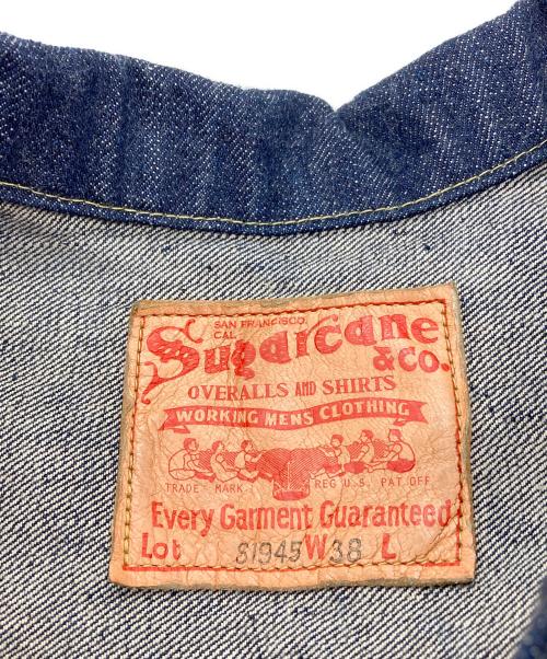 SUGAR CANE（シュガーケーン）SUGAR CANE (シュガーケーン) 14oz. BLUE DENIM BLOUSE  S1945 インディゴ サイズ:38 未使用品の古着・服飾アイテム
