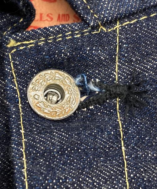 SUGAR CANE（シュガーケーン）SUGAR CANE (シュガーケーン) 14oz. BLUE DENIM BLOUSE  S1945 インディゴ サイズ:38 未使用品の古着・服飾アイテム