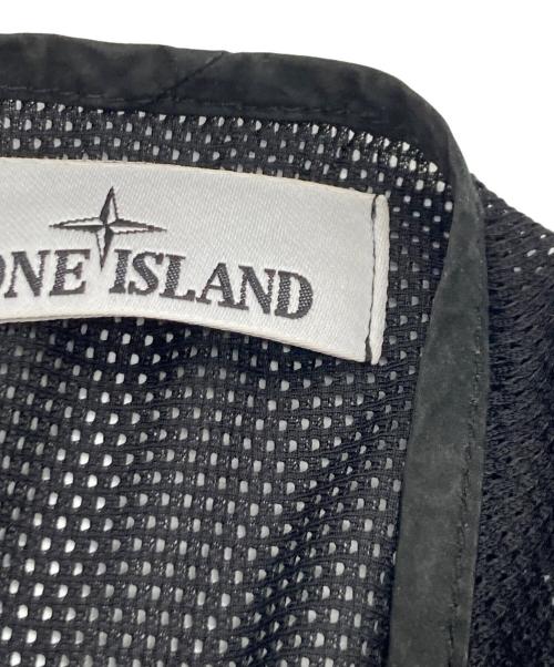 STONE ISLAND（ストーンアイランド）STONE ISLAND (ストーンアイランド) David Light-TC POLY NET ブラック サイズ:Lの古着・服飾アイテム