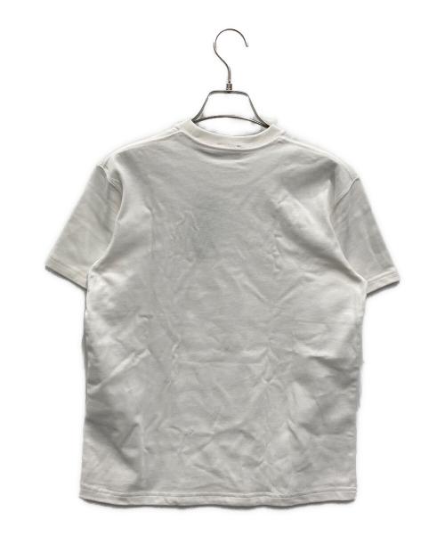 POLO RALPH LAUREN（ポロ・ラルフローレン）POLO RALPH LAUREN (ポロ・ラルフローレン) コットン ジャージー クルーネック Tシャツ ホワイト サイズ:XSの古着・服飾アイテム