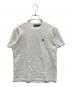 POLO RALPH LAUREN（ポロ・ラルフローレン）の古着「コットン ジャージー クルーネック Tシャツ」｜ホワイト