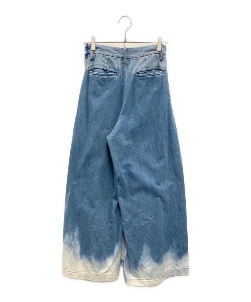 TANAKA（タナカ）TANAKA (タナカ) THE WIDE  SKIRT PANT インディゴ サイズ:27の古着・服飾アイテム