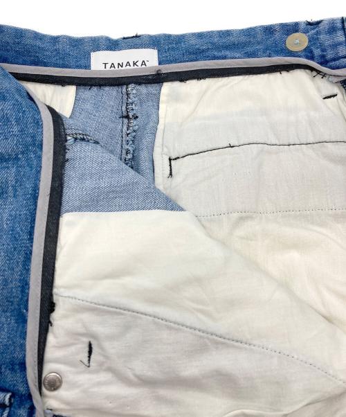 TANAKA（タナカ）TANAKA (タナカ) THE WIDE  SKIRT PANT インディゴ サイズ:27の古着・服飾アイテム