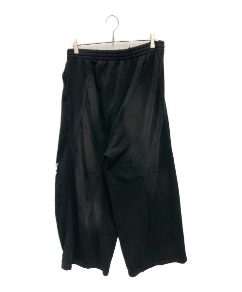 Needles（ニードルズ）Needles (ニードルズ) Deconstructed H.D. Sweat Pant ブラック サイズ:Mの古着・服飾アイテム