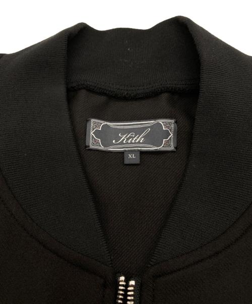 KITH（キス）KITH (キス) ダブルウィーブボンバージャケット ブラック サイズ:XLの古着・服飾アイテム