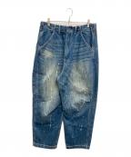 Liberaidersリベレイダース）の古着「SARROUEL PANTS」｜インディゴ